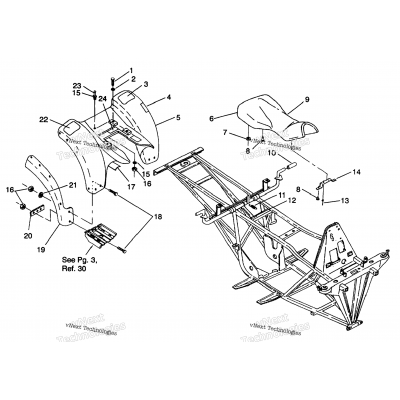 Rear Cab Assembly 6X6 350L W938739