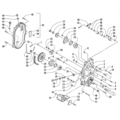 DRIVE/DROPCASE ASSEMBLY