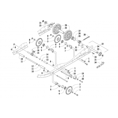 IDLER WHEEL ASSEMBLY