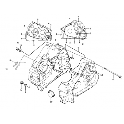 CRANKCASE ASSEMBLY