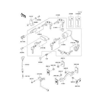 Ignition Switch/Locks/Reflectors