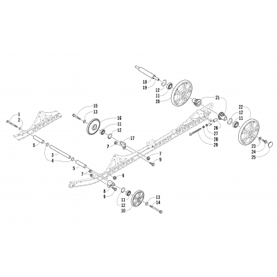 IDLER WHEEL ASSEMBLY