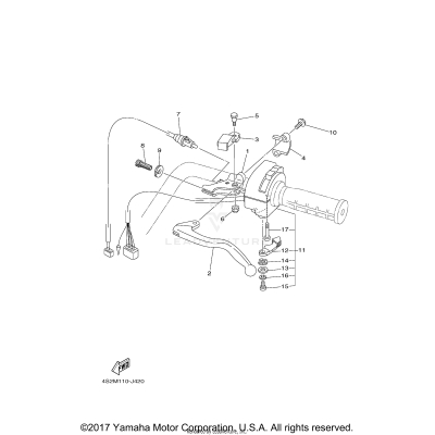 HANDLE SWITCH LEVER