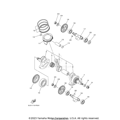 CRANKSHAFT & PISTON