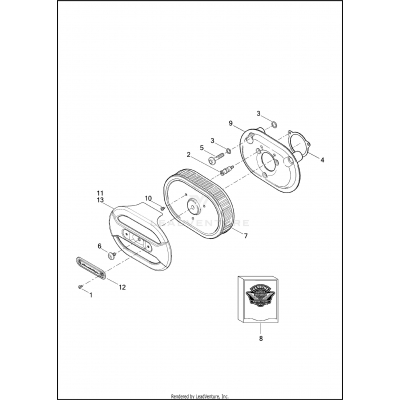 AIR CLEANER - TWIN CAM 110™ - FLSTFBS