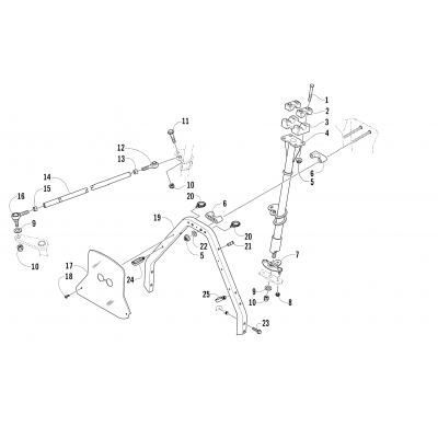 STEERING POST ASSEMBLY