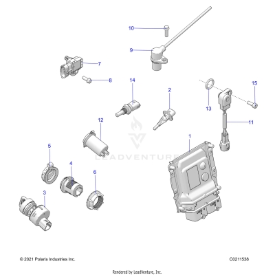 ELECTRICAL, SWITCHES, SENSORS, ECU and CONTROL MODULES - A25SXZ85A9/AM/AP (C0211538)