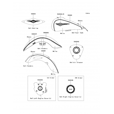 Decals(Ebony/White)(DEFA)