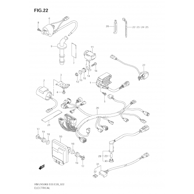 ELECTRICAL (RM-Z450 K8/K9)