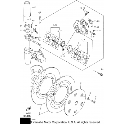 Front Brake Caliper