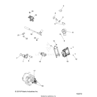 ELECTRICAL, SWITCHES, SENSORS and ECM - A20SHE57AN/AF/BN/BF/Z57AX/BX (102072)
