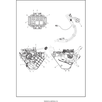 WIRING HARNESS, MAIN (10 OF 11)