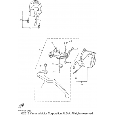 Handle Switch Lever