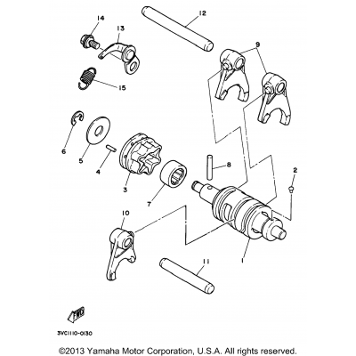 Shift Cam Fork