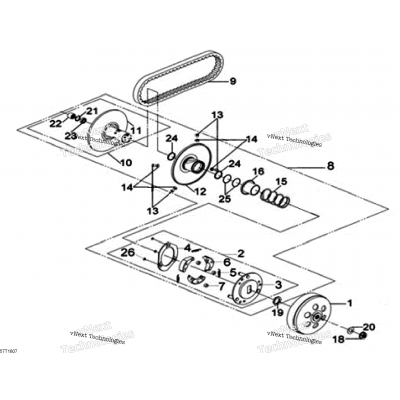 Driven Pulley