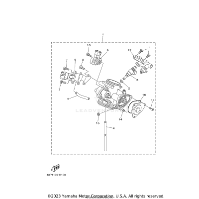 THROTTLE BODY ASSY 1