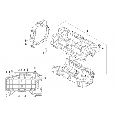 CRANKCASE ASSEMBLY