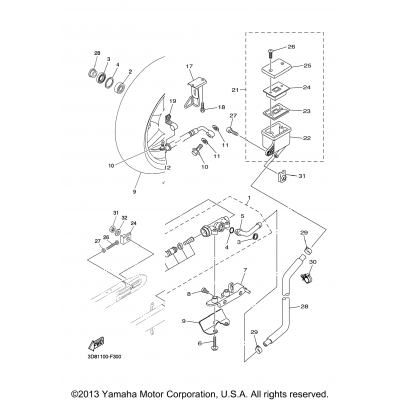 Rear Master Cylinder