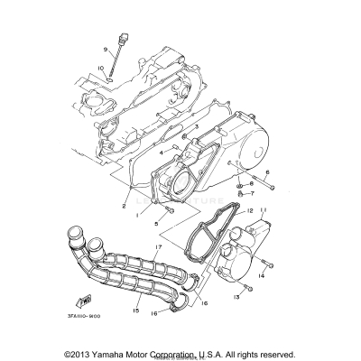 CRANKCASE COVER 1