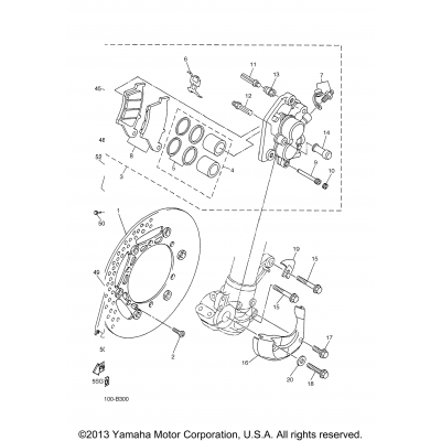 Front Brake Caliper