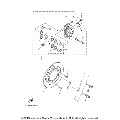 Front Brake Caliper