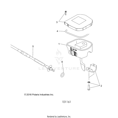 STEERING, CONTROLS, THROTTLE ASM. and CABLE - A19S6E57B1 (101161)