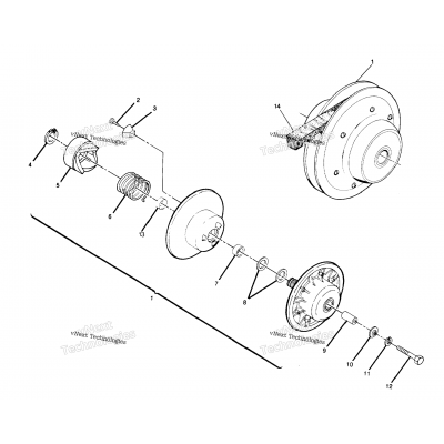 Driven Clutch Assembly