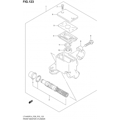 FRONT MASTER CYLINDER