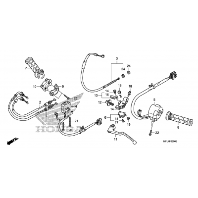 HANDLE LEVER / SWITCH / CABLE