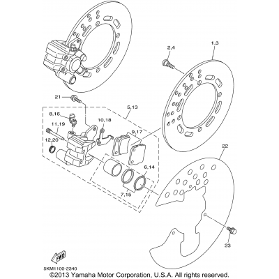 Front Brake Caliper