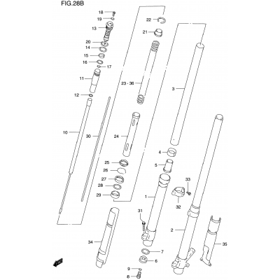 FRONT DAMPER (MODEL W)