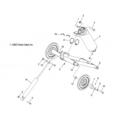 Torque Arm, Rear /Fs (4997519751C01)