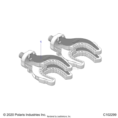 BODY, LOCK AND RIDE RATCHET GRIP - A24SHD57A9 (C102299)