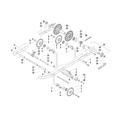 IDLER WHEEL ASSEMBLY