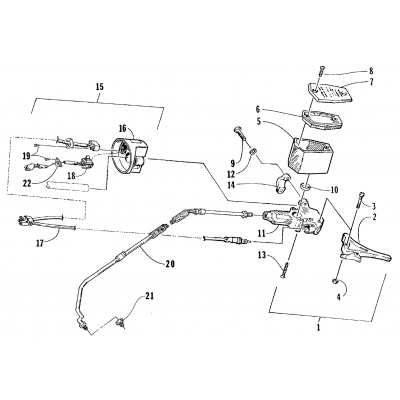 HYDRAULIC BRAKE CONTROL ASSEMBLY