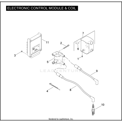 ELECTRONIC CONTROL MODULE & COIL