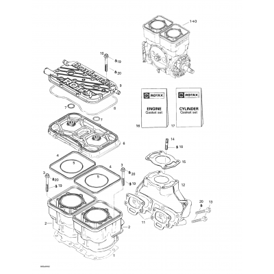 Cylinder, Exhaust Manifold