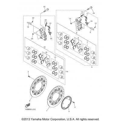 Front Brake Caliper