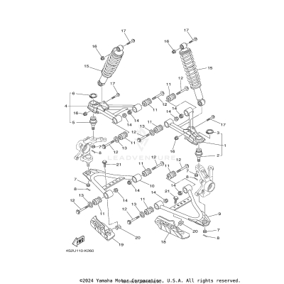 FRONT SUSPENSION WHEEL