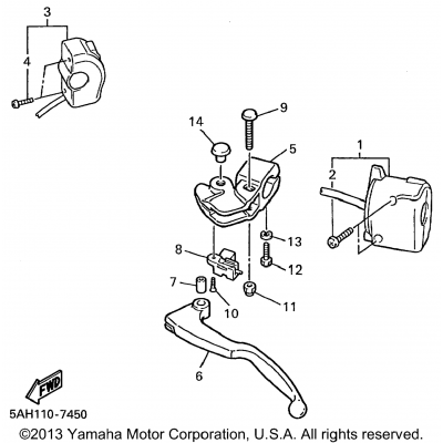 Handle Switch Lever