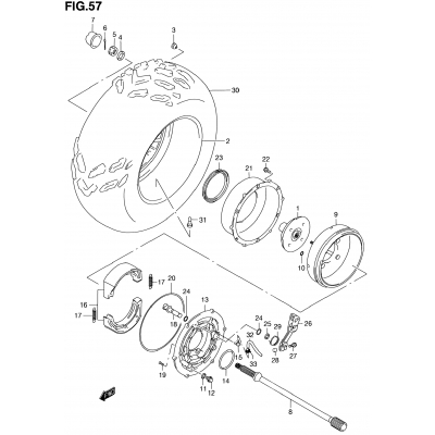 RIGHT REAR WHEEL