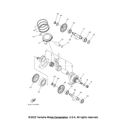 CRANKSHAFT & PISTON