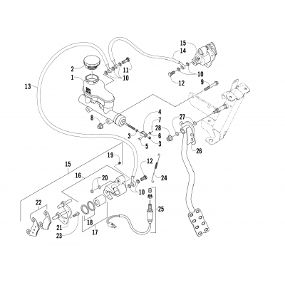 FRONT BRAKE ASSEMBLY