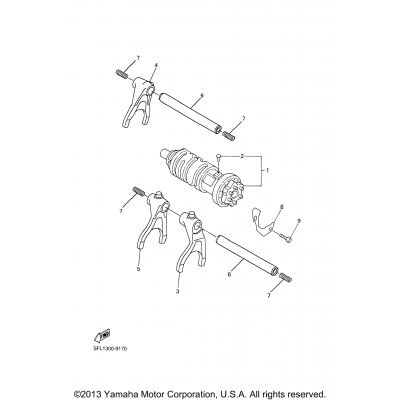 Shift Cam Fork