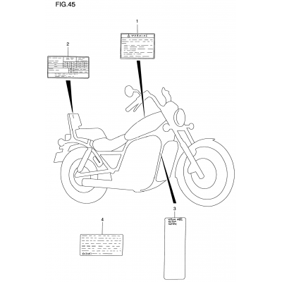 WARNING LABEL (MODEL W/X)