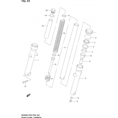 FRONT FORK DAMPER