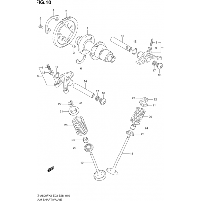 CAM SHAFT/VALVE