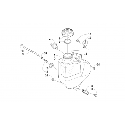 OIL TANK ASSEMBLY