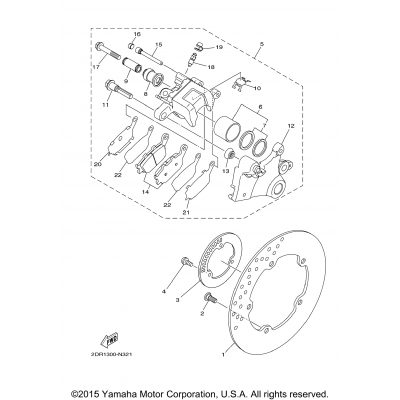 Rear Brake Caliper