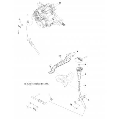 Drive Train, Gear Selector